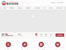Tablet Screenshot of christianchurchofbayside.org